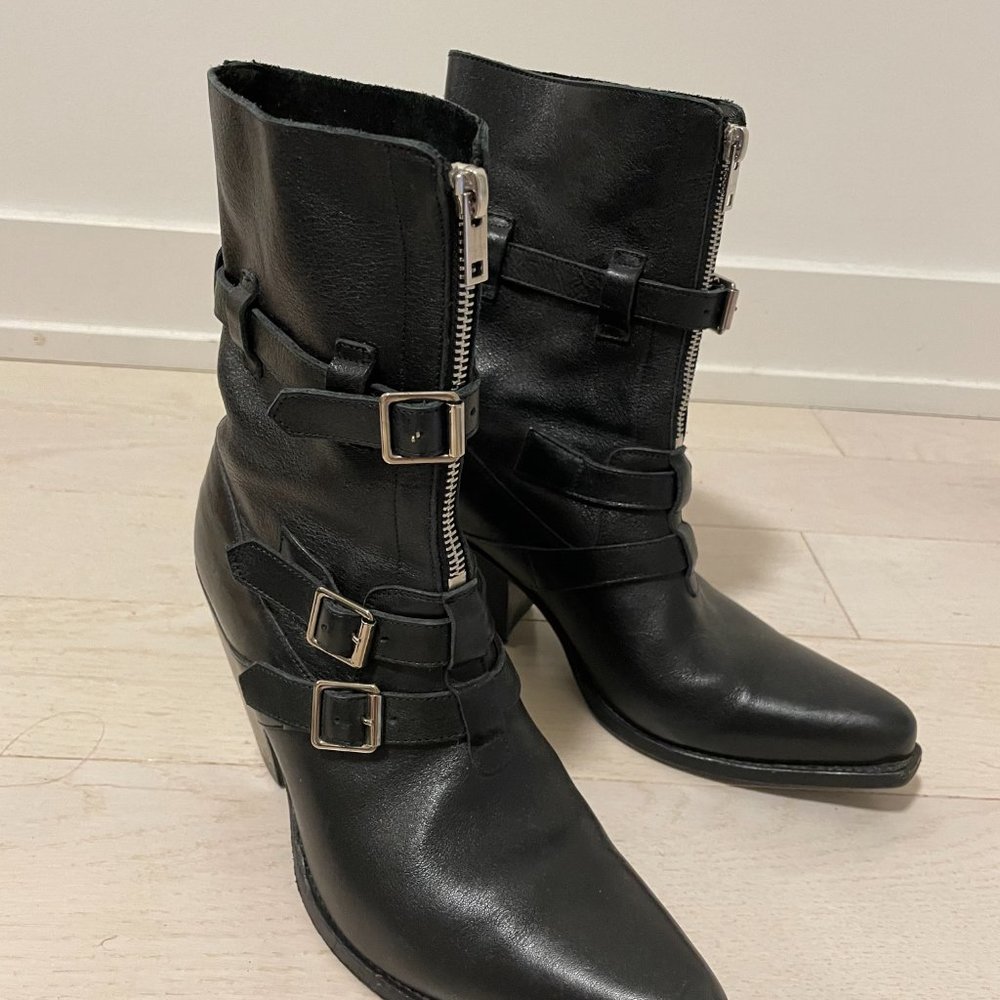 Celine Berlin Western/Biker boots